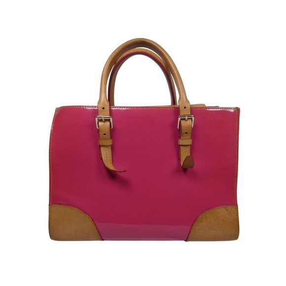 Dooney & Bourke Fuchsia Pink‎ Shoulder Bag (Needs some TLC) - Picture 3 of 12